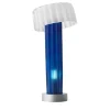Lampada da tavolo contemporanea blu
