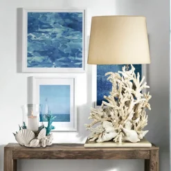 Lampada da tavolo Coralli Beige di Antonio Fullin