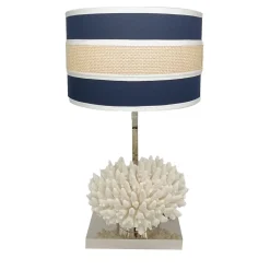 Lampada da tavolo Coral White and Blue