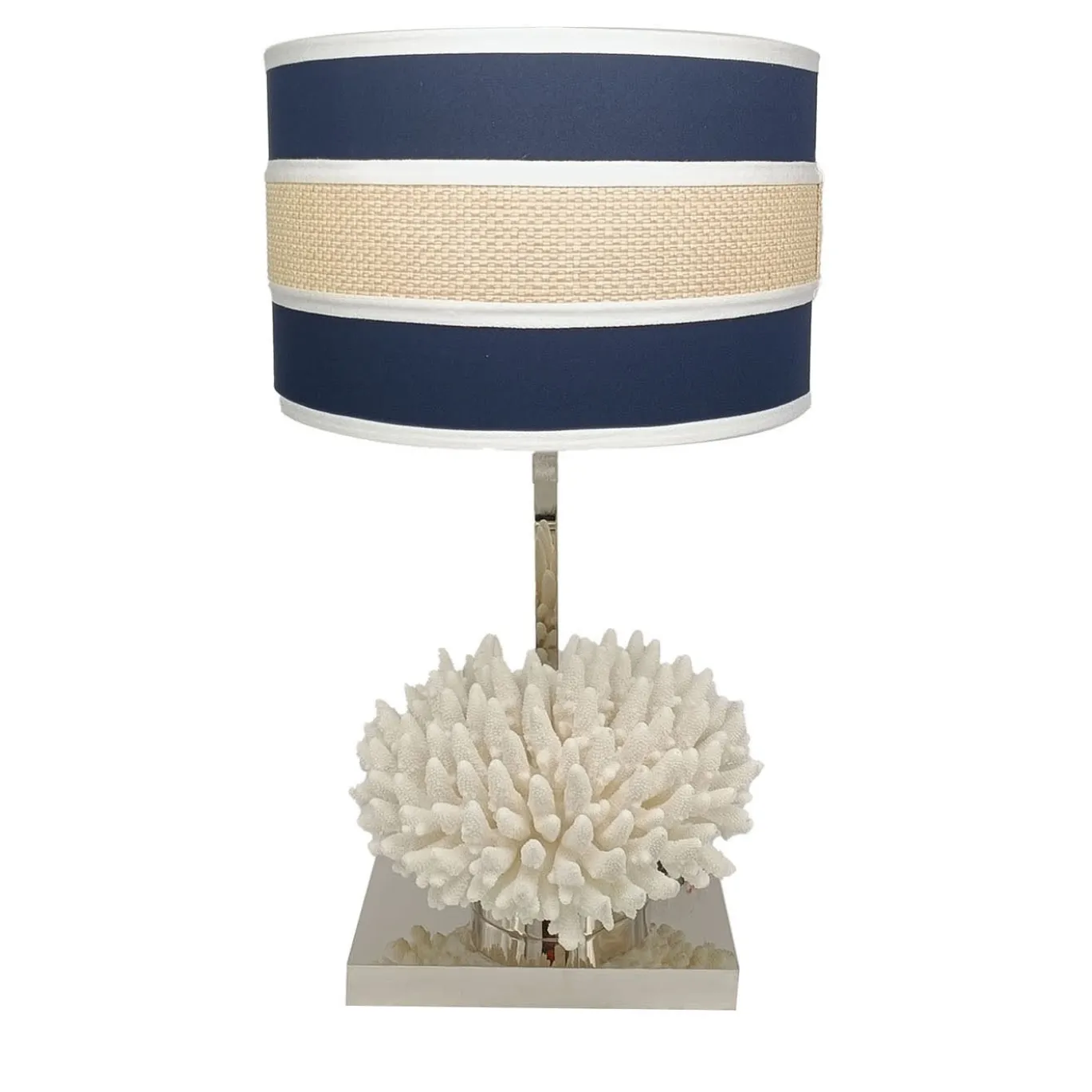 Lampada da tavolo Coral White and Blue
