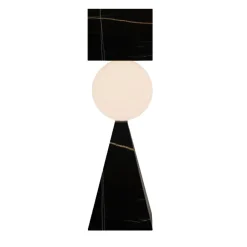 Lampada Da Tavolo CS Class in Marmo Sahara Noir di Sissy Daniele