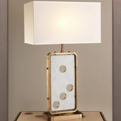 Lampada da tavolo Domino di Ciarmoli Queda Studio
