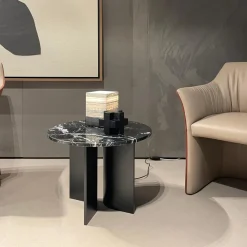 Lampada da tavolo Duet Grigio Prali di Marco Fontana
