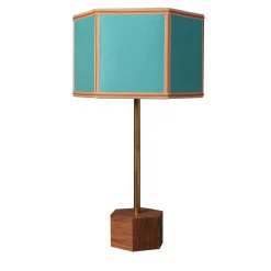 Lampada da tavolo Easy - Turchese