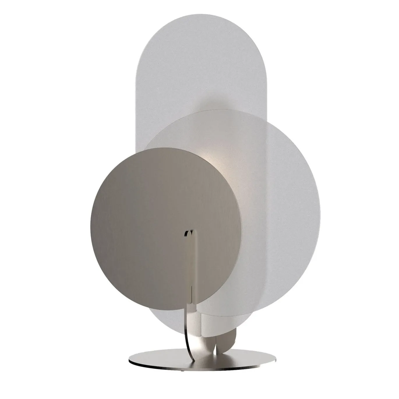 Lampada da Tavolo Ed063 Argento
