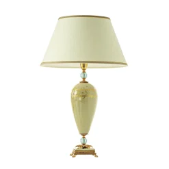 Lampada da tavolo Elite in oro spazzolato #4