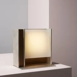 Lampada da tavolo Glam Pewter