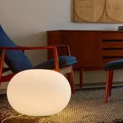 Lampada da tavolo grande Bianca di Matti Klenell
