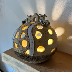 Lampada da Tavolo in Ceramica Origine del Respiro Collezione Micromondo