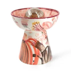 Lampada da Tavolo in Ceramica Marylou Rosa