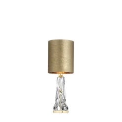Lampada da tavolo in cristallo