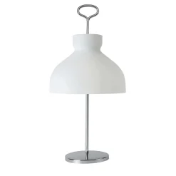 Lampada da tavolo in ferro di Arenzano di Ignazio Gardella