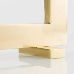 Lampada da Tavolo in Lino e Ottone Sputnik