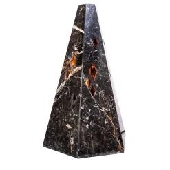Lampada da tavolo in marmo Franza Portoro