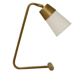 Lampada da tavolo in metallo