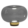 Lampada da tavolo in vetro fumé Legier