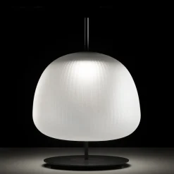 Lampada da tavolo in vetro smerigliato Bes