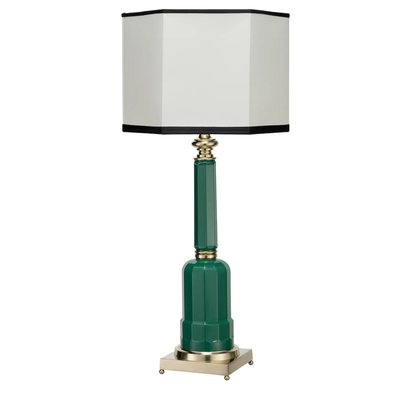 Lampada da tavolo Jacaranda verde turchese