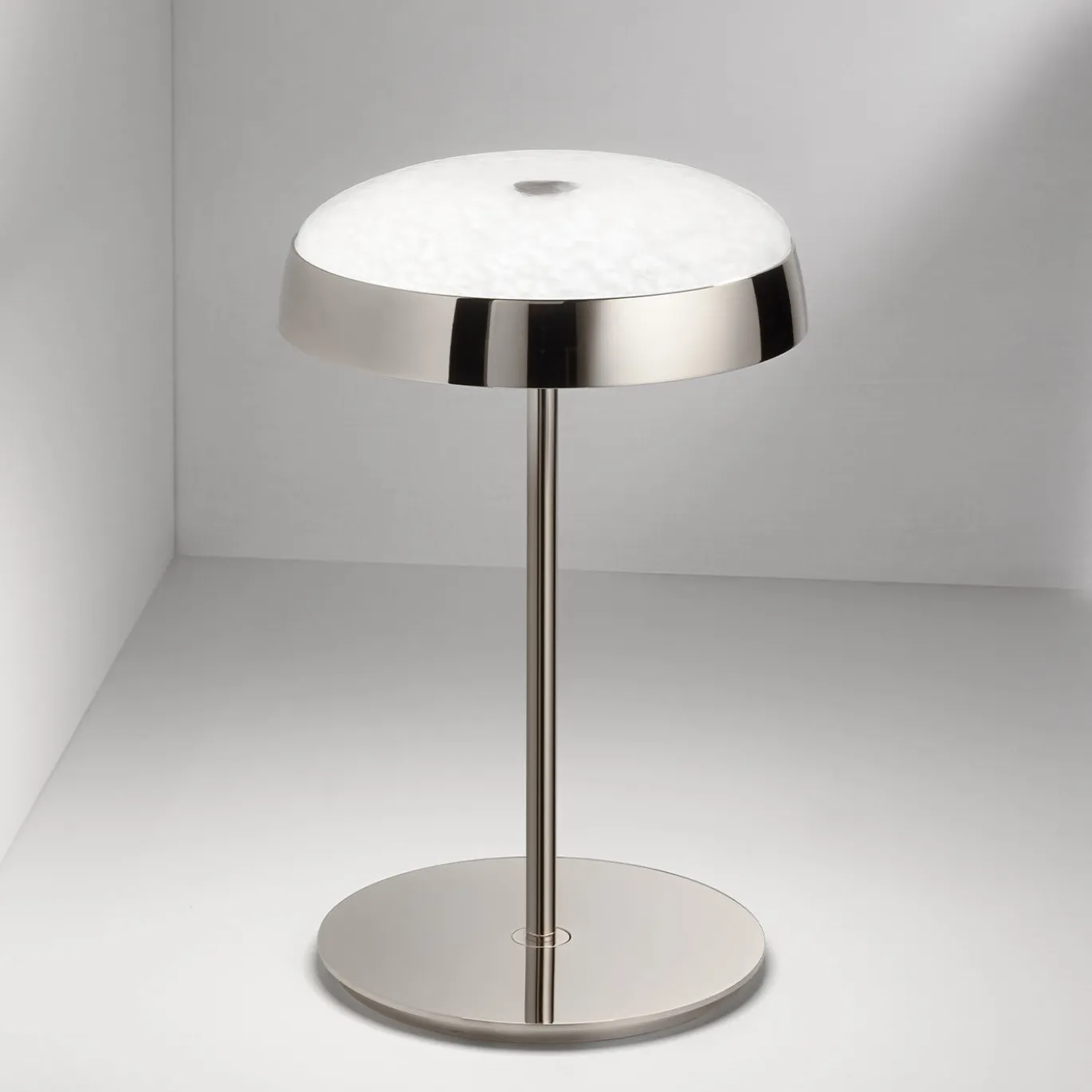 Lampada da tavolo Joza Chrome