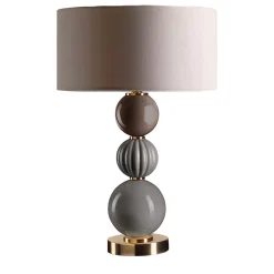 Lampada da tavolo Lady V Large Taupe
