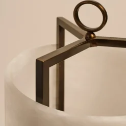 Lampada da tavolo Lantern in bronzo