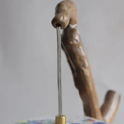 Lampada da tavolo Luma Dipladenia in ceramica e marmo