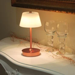 Lampada da tavolo Lumetto in rame di Stefano Tabarin