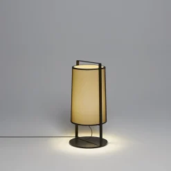 Lampada da tavolo Macao Beige di Corrado Dotti