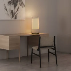 Lampada da tavolo Macao Beige di Corrado Dotti