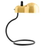 Lampada da tavolo MiniTopo Gold di Joe Colombo