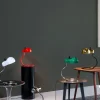 Lampada da tavolo MiniTopo Green disegnata da Joe Colombo