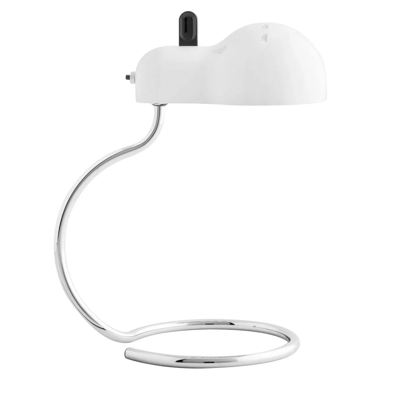 Lampada da tavolo MiniTopo White disegnata da Joe Colombo