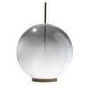 Lampada da Tavolo Misty in Vetro Soffiato Bianco