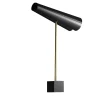 Lampada da tavolo nera a 2 luci Wall-y di Michele Reginaldi