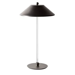 Lampada da tavolo nera Candilee di Isacco Brioschi