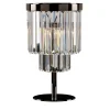 1484 - Lampada da tavolo nera grande a 1 luce