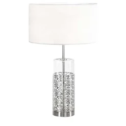 Lampada da tavolo New York Silver
