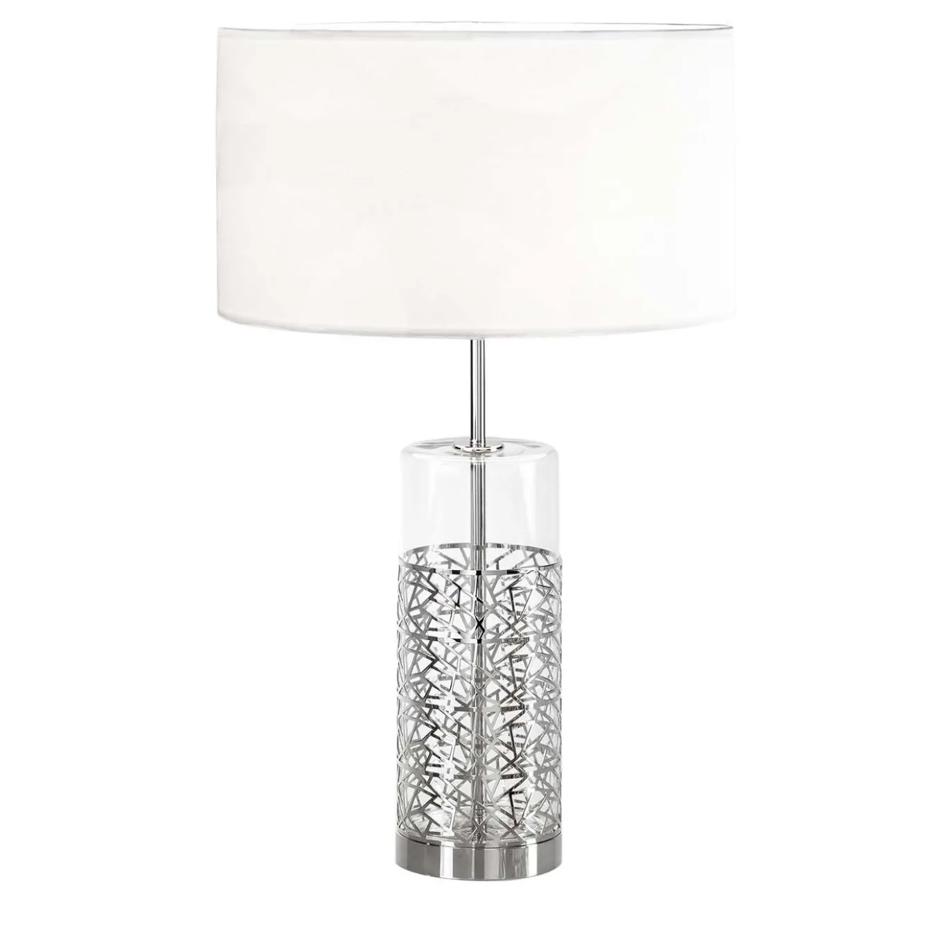 Lampada da tavolo New York Silver