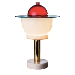 Lampada da tavolo Nopuram di Ettore Sottsass