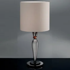 Lampada da tavolo Olympia grigio