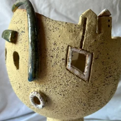 Lampada da Tavolo Origine Umana di Luce in Ceramica della Collezione Emozionale
