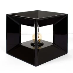 Lampada da tavolo Palladio in marmo nero Marquina di ADL Atelier Design Lab