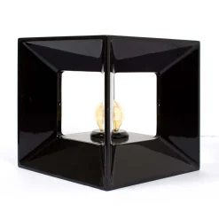 Lampada da tavolo Palladio in marmo nero Marquina di ADL Atelier Design Lab
