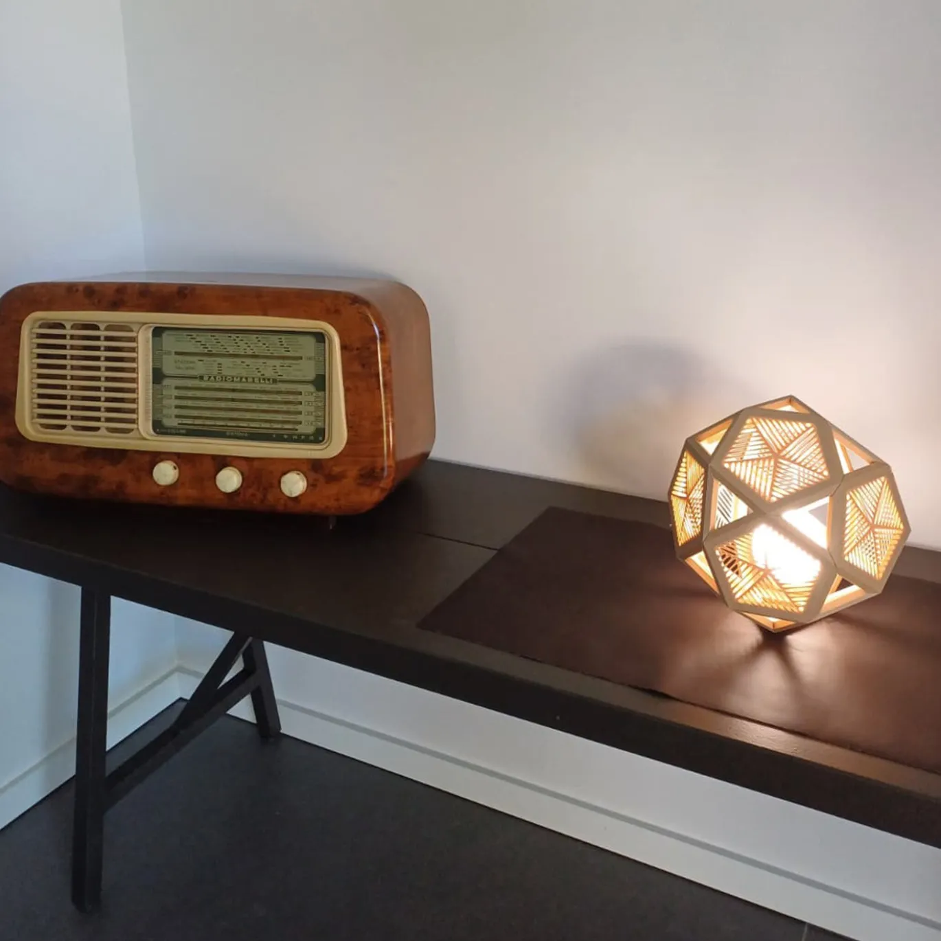 Lampada da Tavolo Pentade Beige