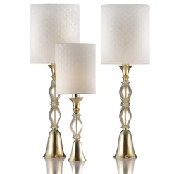 Lampada da tavolo P-Gold Murano