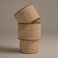 Lampada da tavolo piccola in rattan Sonora #1