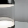 Lampada da tavolo Pillola nero di Parisotto + Formenton