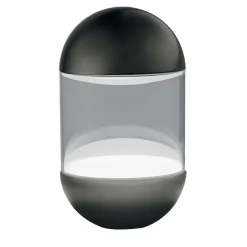 Lampada da tavolo Pillola nero di Parisotto + Formenton
