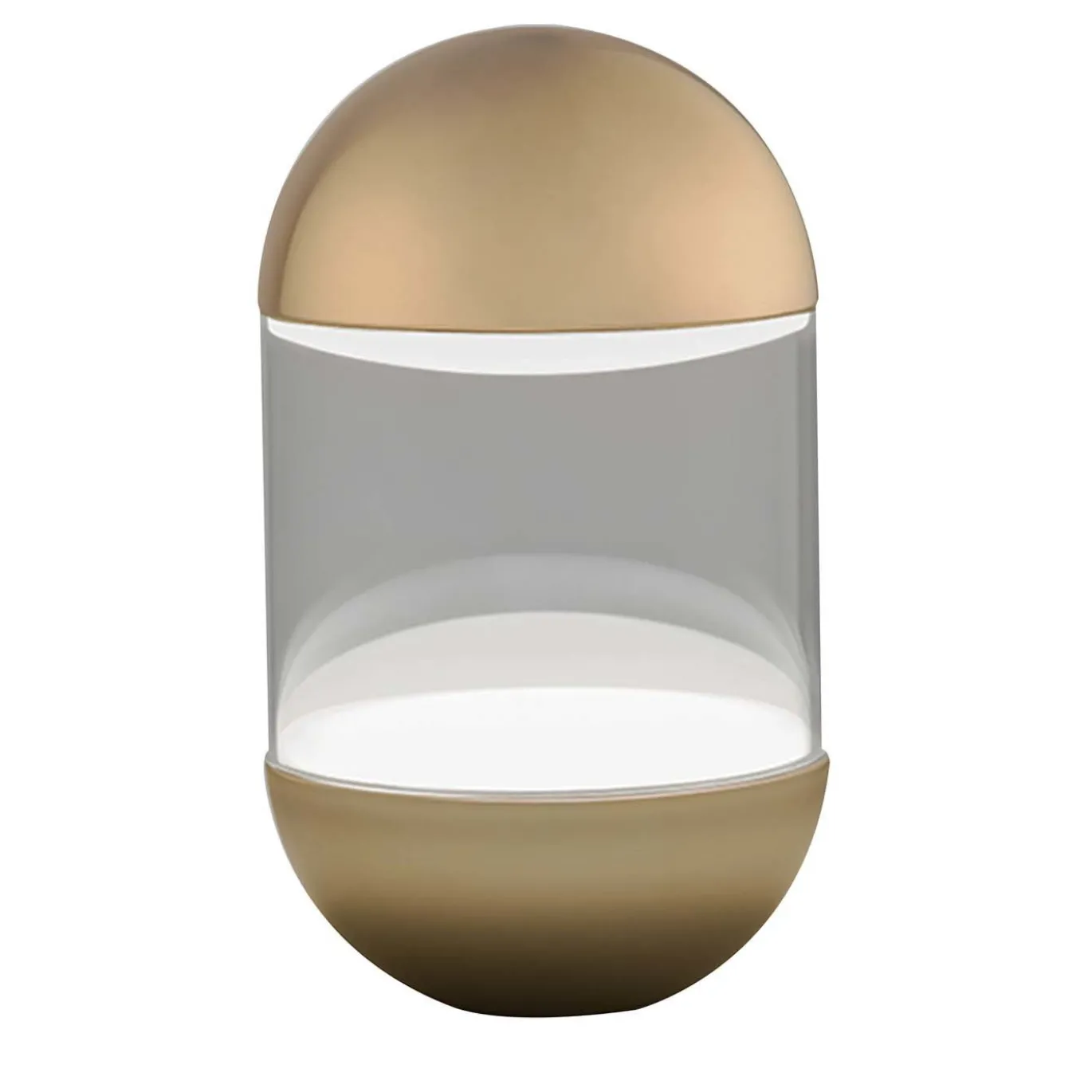 Lampada da tavolo Pillola Oro di Parisotto + Formenton