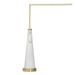 Lampada da tavolo Pinocchio in marmo di Carrara